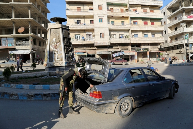 Milli Ordu polisleri Afrin'de göreve başladı